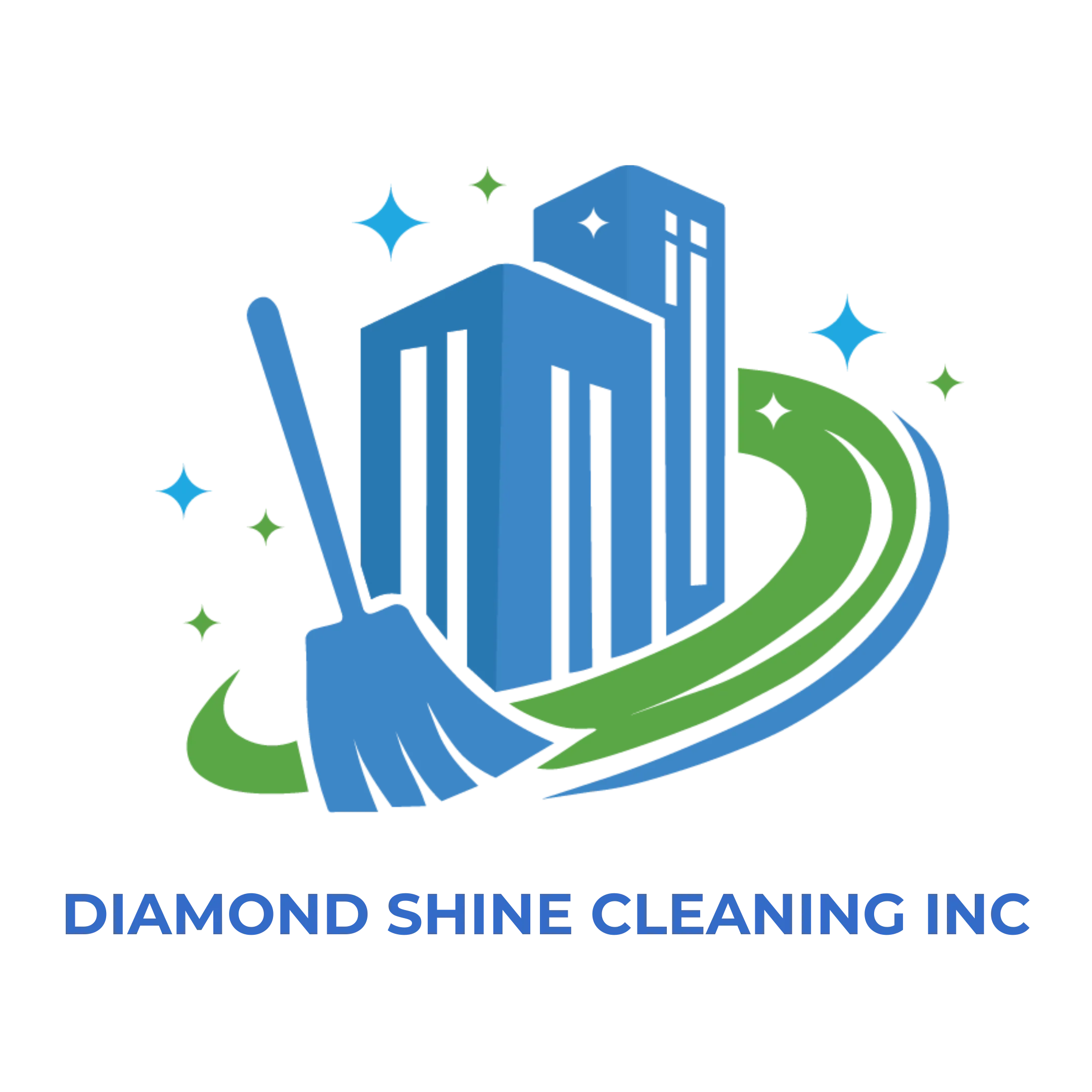 diamond shine cleaning company logo trans